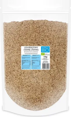 Produktbild von BRAUNER LEIN (LEINSAMEN)  5 kg – HORECA (BIO PLANET)