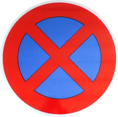 Produktbild von ORIGINAL RA2 Verkehrszeichen 283 Absolutes Halteverbot 600 mmØ StVO RAL RSA-21 Verkehrsschild Schild Strassenschild Verbotsschild Baustellenschild