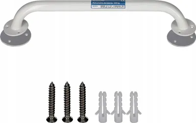 Produktbild von Handlauf  Badezimmergriff aus Metall 45cm