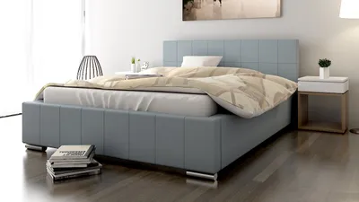 Produktbild von Polsterbett Bett Doppelbett GIORGIO 200x200cm inkl.Bettkasten