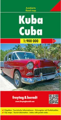 Produktbild von Kuba, Autokarte 1:900.000