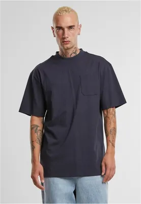 Obrázek produktu pro Pánské tričko Urban Classics Tall Pocket Tee navy - M