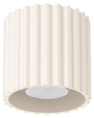 Produktbild von Plafond AURA 1 beige GU10 1xGU10 10W Aluminium 10x10x10cm Sollux Lighting