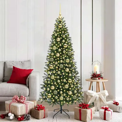 Produktbild von Design Weihnachtskugel-Set mit 300 LEDs 120 pcs Gold Kunststoff 2025NEU3343854