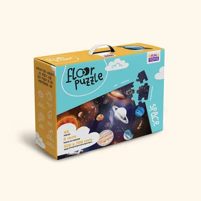 Produktbild von Bodenpuzzle Weltraum