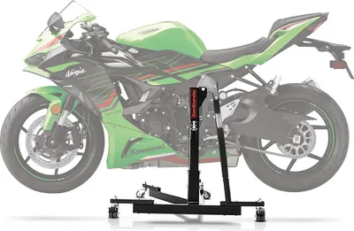 Image de Béquille centrale CS Power Evo pour Kawasaki Ninja ZX-6R 24-25 Noir