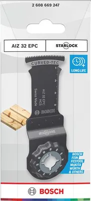 Produktbild von AIZ 32 EPC Holz Tauchsägeblatt, Starlock, 32 x 50 mm