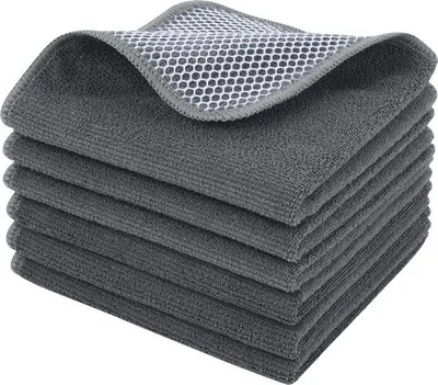Produktbild von Famanu Mikrofasertuch extrem saugfähig - 30 x 30 cm, 6 Stück
