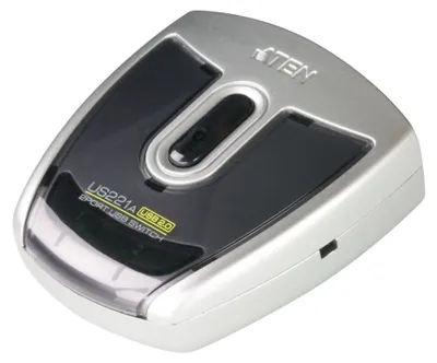 Produktbild von ATEN US221A USB 2.0-Peripheriegeräte-Switch mit 2 Ports