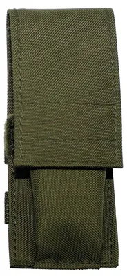 Image de Etui à couteau, nylon, olive, portable en long et en large