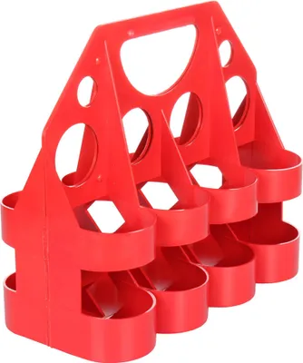 Obrázek produktu pro Rack Standard plastový nosič lahví červená