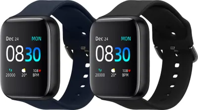 Produktbild von kwmobile 2x Sportarmband kompatibel mit iTOUCH Air 3 Armband - Fitnesstracker Band Set aus TPU Silikon