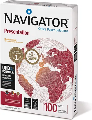 Obrázok produktu pre NAVIGATOR Kopírovací papier Presentation DIN A4 100 g/m2 500 listov