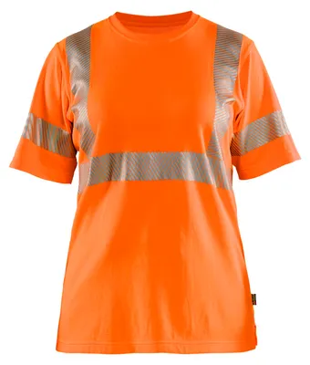 Produktbild von Blakläder Damen High Vis T-Shirt 3502, Farbe:High Vis Orange, Größe:L