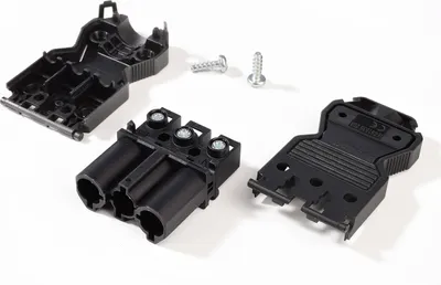 Productafbeelding van WIELAND ELECTRIC connector 92.932.3053.1 met trekontlasting, type GST18I3S