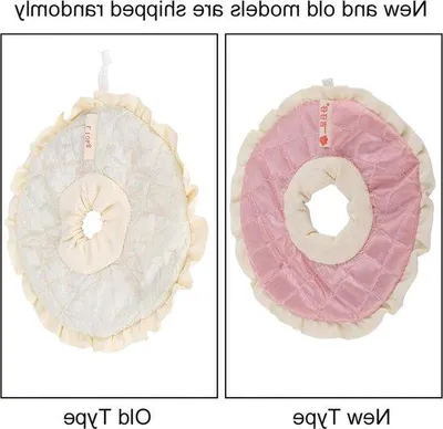 Obrázek produktu pro Ochranný kroužek na krk pro domácí mazlíčky, lehký obojek typu „elizabetán“ pro králíky a morčata, růžový, z plastu.