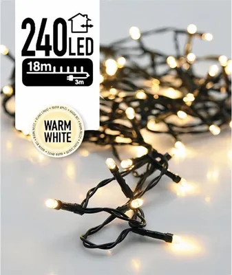Produktbild von Světla pro vánoční stromy 240 vedla teplá bílá