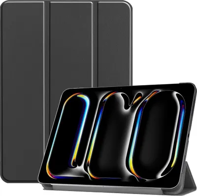 Produktbild von iPad Pro 11 (2024/2025) Hülle - Coverup Tri-Fold Ständer Klapphülle mit Schlaf/Wach-Funktion - Schwarz