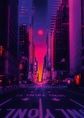 Image de Puzzle New York In Neon (1000 pièces)