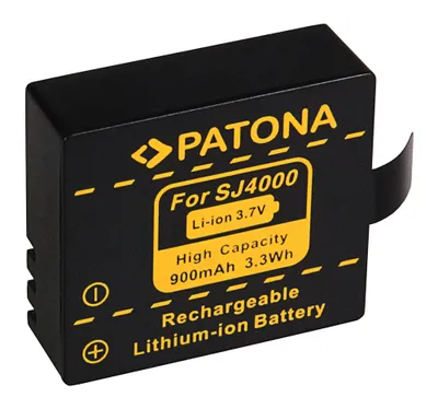 Obrázek produktu pro Aku SJCAM SJ4000 900mAh Li-Ion, Rollei 220,350