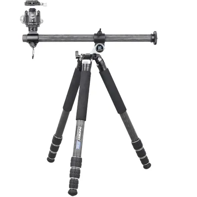 Produktbild von Kohlefaser-Profistativ, Tragkraft von 20kg, Höhenverstellbar bis zu 190cm , HT284C mit N44