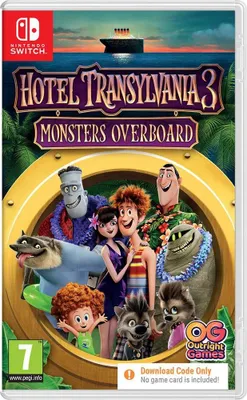 Image de Nintendo Games Switch Hotel Transylvania 3 Monsters Overboard Code In Box Transparent PAL Transparent PAL