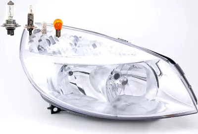 Produktbild von Johns, Scheinwerfer Halogen passend für Renault Scenic II 06/2003-08/06 RE Leuchtmittel 7701065130 7701056126 7701064130