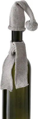 Image de Décoration hivernale pour une bouteille de vin LUTIN