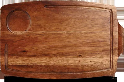 Produktbild von Churchill Holz Servierbrett Rechteckig 34x22cm, 6 Stück, braunes Akazienholz
