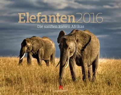 Immagine prodotto di Elefanten Kalender 2016: Poetische Bilder der wachsamen Intelligenz und des Familiensinns