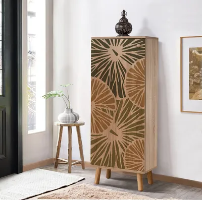 Produktbild von Skye Decor, Vegas - S 929, Schuhschrank, Sonomo, 100 % MELAMINBESCHICHTETE SPANPLATTEN, 50 x 38 x 135 cm