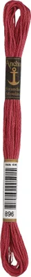 Produktbild von Anchor Sticktwist 4635000-00896 rot Stickgarn, 100 % Baumwolle