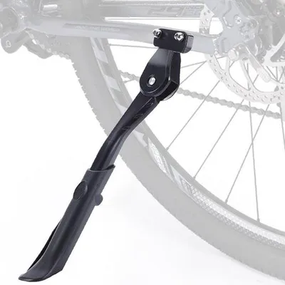 Productafbeelding van Fietsenrek voor banden van 24-29 inch, met een boorgatafstand van 40 mm, in hoogte verstelbaar, gemaakt van aluminiumlegering
