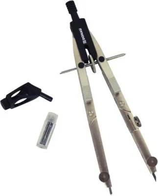 Produktbild von DONAU Schnellverstellzirkel, 170 mm mit Drucktasten und Mittelrad