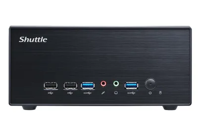 Obrázok produktu pre Shuttle PIB-XH510G201XPC slim Barebone XH510G2 S-1200 Intel H510 supports dual-slot