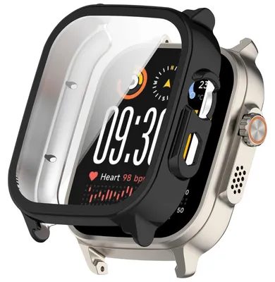 Immagine prodotto di INF Custodia PC con Vetro Temperato Full-Cover Realme Watch 5 4.96cmx4.4cm Nero