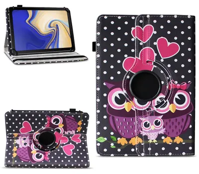 Produktbild von Tablet Hülle Samsung Galaxy Tab S4 10.5 Tasche Schutzhülle Case Cover DrehbarFarben:Motiv 4