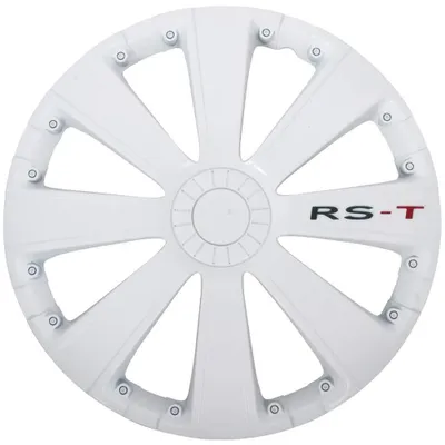 Produktbild von AutoStyle 4er Set Radzierblenden RS-T 14-Zoll Weiß