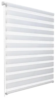 Immagine prodotto di Tenda a rullo doppia Sol Royal SolDecor DL2, 70x220 cm, bianca – Fissaggio a morsetto senza foratura