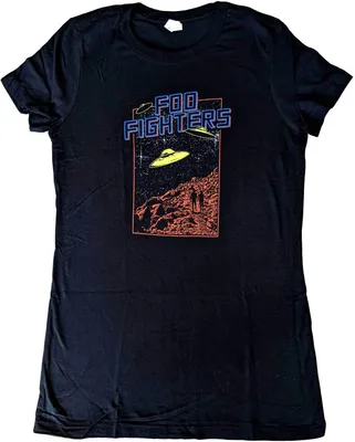 Image de Foo Fighters - "2015 European Tour" T-shirt pour femme RO4243 (M) (Noir)