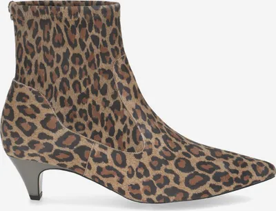 Produktbild von Peter Kaiser 75317 LEDER STRETCH, Stiefeletten in Braun kombiniert für Damen, Größe 38
