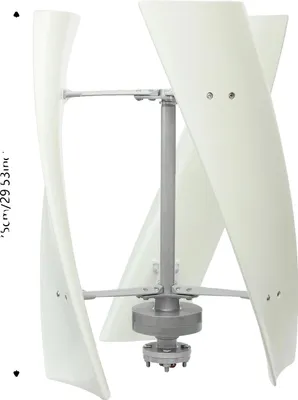 Obrázek produktu pro Generátor větrné turbíny, výkon 100 W, univerzální instalace, BÍLÝ