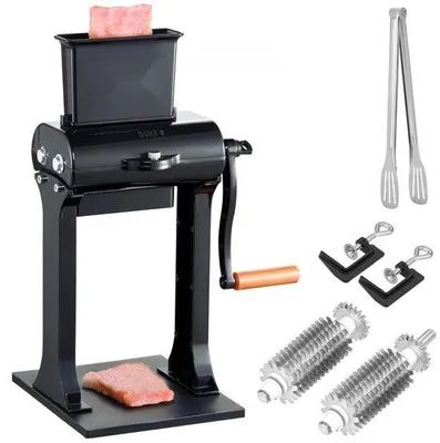 Immagine prodotto di Macchina per intenerire la carne - 445x300x245mm - Inteneritore per carne in acciaio inox 420 - Inteneritore per bistecche di pollo, manzo e maiale - Cucina & Ristorante - Accessori per la cucina