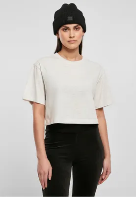 Zdjęcie produktu dla Urban Classics Ladies - Krótki oversize top hellgrau - XXL