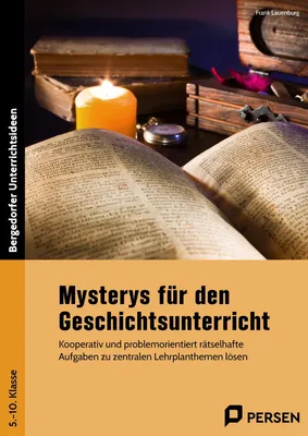 Produktbild von Mysterys für den Geschichtsunterricht