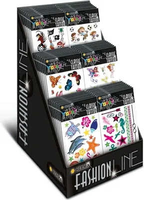 Produktbild von Herma Tattoo Display Mix 60 Pack Colour