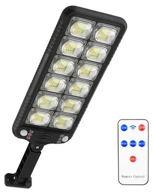300 LED Solar-Straßenlaterne, 20.000 lm, 240°, IP65