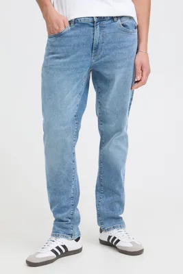 Produktbild von SOLID SDRyder Blue 200 Blue 200 Herren Jeans Hose Denim mit Gürtelschlaufen Regular Fit