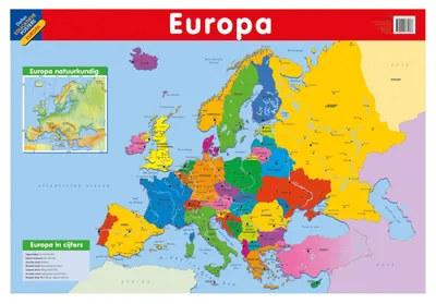 Produktbild von Deltas Bildungsplakat - Europa