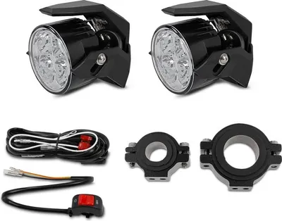 Immagine prodotto di Faro ausiliario per moto ZS2 per LED omologato # 12V/24V incl. Ka